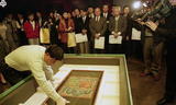 事件標題:中國時報舉辦「慈悲、智慧─藏傳佛教藝術大展」開箱（B-012-5802）
