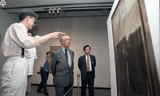 事件標題:羅浮宮館長參觀台北市立美術...
