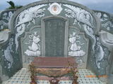 Tombstone of  (CAI4) family at Taiwan, Tainanshi, Annanqu, Tuchengcun, north of Shi2-1, east of Coastal Highway 17. The tombstone-ID is 9171; xWAxnAwnϡAgAD2-1H_Bx17HFAmӸOC