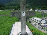 Tombstone of L (LIN2) family at Taiwan, Hualianxian, Xinchengxiang, entrance of Tailuge, north of Highway 8, Christian, Military and Aborigines. The tombstone-ID is 10399; xWAὬAsmAӾ|դJfBAx8_AtСBxHAέӡALmӸOC