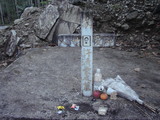 Tombstone of \ (XU3) family at Taiwan, Hualianxian, Shoufengxiang, Xikoucun, Shoufengxiang dier gongmu, completely Seediq. The tombstone-ID is 10902; xWAὬA׶mAˤfA׶mĤGӡAɼwJڡA\mӸOC