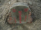 Tombstone of  (YE4) family at Taiwan, Jiayixian, Taibaoshi, Nanxincun, near Highway 1 Jiayi-Interchange. The tombstone-ID is 11431; xWAŸqAӫOAɤsA1ŸqyDAmӸOC