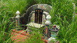 Tombstone of  (YE4) family at Taiwan, Gaoxiongxian, Yanchaoxiang, Anzhao. The tombstone-ID is 21074; xWAAP_mAwۧAmӸOC