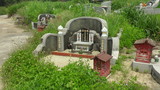 Tombstone of  (LI3) family at Taiwan, Gaoxiongxian, Yanchaoxiang, Anzhao. The tombstone-ID is 14858; xWAAP_mAwۧAmӸOC