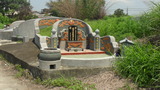 Tombstone of  (XIAO1) family at Taiwan, Gaoxiongxian, Yanchaoxiang, Anzhao. The tombstone-ID is 21096; xWAAP_mAwۧAmӸOC