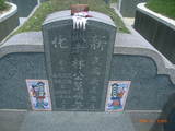 Tombstone of L (LIN2) family at Taiwan, Tainanxian, Xinhuazhen, public graveyard. The tombstone-ID is 23124; xWAxnAsơALmӸOC