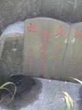 Tombstone of  (LI3) family at Taiwan, Gaoxiongxian, Dashexiang, Guanyinshan. The tombstone-ID is 21798; xWAAjmA[sAmӸOC