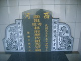 Tombstone of L (LIN2) family at Taiwan, Pingdongxian, Hengchunzhen, between Baishan and Shanhai. The tombstone-ID is 18274; xWA̪FAKAʵPsALmӸOC