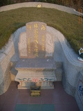 Tombstone of L (LIN2) family at Taiwan, Nantouxian, Caodunzhen, Caodun. The tombstone-ID is 18989; xWAn뿤AA١ALmӸOC