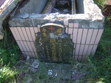 Tombstone of  (GAO1) family at Taiwan, Taoyuanxian, Dayuanxiang, Puxin. The tombstone-ID is 19105; xWAs˿AjmAHߡAmӸOC