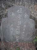 Tombstone of  (XIE4) family at Taiwan, Nantouxian, Yuchixiang, on the Road to Sunmoon Lake. The tombstone-ID is 19300; xWAn뿤AmA檺WA©mӸOC