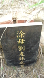 Tombstone of \ (TU2) family at Taiwan, Gaoxiongxian, Meinongzhen, east of village, 9th public graveyard. The tombstone-ID is 20246; xWAA@AFAEӶA\mӸOC