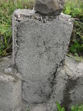 Tombstone of unnamed person at Taiwan, Penghuxian, Baishaxiang, east coast. The tombstone-ID is 22115. ; xWA򿤡AըFmAFALW󤧹ӸO