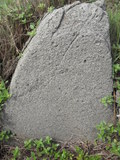 Tombstone of unnamed person at Taiwan, Penghuxian, Baishaxiang, east coast. The tombstone-ID is 22033. ; xWA򿤡AըFmAFALW󤧹ӸO