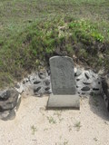 Tombstone of C (YAN2) family at Taiwan, Penghuxian, Xiyuxiang, old graveyard near Xiyucun. The tombstone-ID is 22957; xWA򿤡AmA񪺥jӡACmӸOC