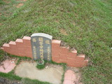 Tombstone of  (LI3) family at Taiwan, Taoyuanxian, Longtanxiang, Public Graveyards with Linguta. The tombstone-ID is 23537; xWA鿤AsmAF𪺤ӡAmӸOC
