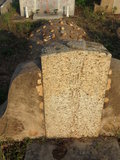 Tombstone of ] (SUN1) family at Taiwan, Jinmenxian, Jinningxiang, Jincheng graveyard behind Jinjiu Gongsi. The tombstone-ID is 23777; xWAAmAӶAbsqA]mӸOC