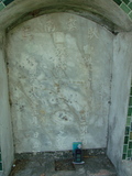 Tombstone of  (WANG2) family at Taiwan, Taidongxian, Beinanxiang, Zhibencun. The tombstone-ID is 3055; xWAxFAnmAAmӸOC