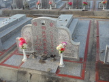 Tombstone of  (CHEN2) family at Taiwan, Jinmenxian, Jinhuzhen, Jinhu Public Cemetery. The tombstone-ID is 24812; xWAAA򤽹ӡAmӸOC