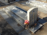 Tombstone of  (CHEN2) family at Taiwan, Jinmenxian, Lieyuxiang, Lieyu Public Graveyard. The tombstone-ID is 24920; xWAAPmAPӡAmӸOC