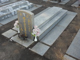 Tombstone of  (FENG2) family at Taiwan, Jinmenxian, Lieyuxiang, Lieyu Public Graveyard. The tombstone-ID is 25008; xWAAPmAPӡAmӸOC