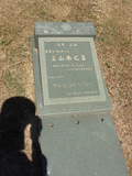 Tombstone of  (WANG2) family at Taiwan, Jinmenxian, Jinhuzhen, Military Graveyard Taiwu Gongmu. The tombstone-ID is 24249; xWAAAӪZӤxӡAmӸOC