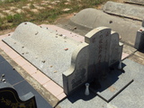 Tombstone of \ (XU3) family at Taiwan, Jinmenxian, Jinningxiang, Jinshan Gongmu. The tombstone-ID is 24418; xWAAmAsӡA\mӸOC