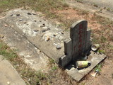 Tombstone of \ (XU3) family at Taiwan, Jinmenxian, Jinningxiang, Jinshan Gongmu. The tombstone-ID is 24491; xWAAmAsӡA\mӸOC