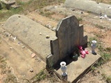 Tombstone of  (CHEN2) family at Taiwan, Jinmenxian, Jinningxiang, Jinshan Gongmu. The tombstone-ID is 24496; xWAAmAsӡAmӸOC