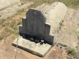 Tombstone of  (WANG2) family at Taiwan, Jinmenxian, Jinningxiang, Jinshan Gongmu. The tombstone-ID is 24505; xWAAmAsӡAmӸOC
