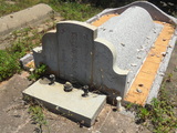 Tombstone of unnamed person at Taiwan, Jinmenxian, Jinningxiang, Jinshan Gongmu. The tombstone-ID is 24583. ; xWAAmAsӡALW󤧹ӸO