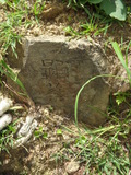 Tombstone of  (CAI4) family at Taiwan, Taibeixian, Ruifangxiang, Jiufen, above village. The tombstone-ID is 25529; xWAx_AڶmAEAWAmӸOC