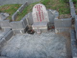 Tombstone of  (YE4) family at Taiwan, Taibeixian, Wanlixiang. The tombstone-ID is 26166; xWAx_AUmAmӸOC