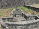 Tombstone of  (CHEN2) family at Taiwan, Taibeixian, Sanzhixiang, Graveyard with Linguta. The tombstone-ID is 26034; xWAx_AT۶mAӡBtFAmӸOC