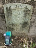 Tombstone of  (SHI2) family at Taiwan, Tainanshi, Nanqu, Tongpanqian Cemetery. The tombstone-ID is 4443; xWAxnALLA۩mӸOC