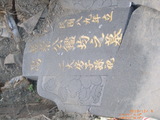 Tombstone of  (CAI4) family at Taiwan, Nantouxian, Guoxingxiang, 1st public graveyard. The tombstone-ID is 28462; xWAn뿤AmmAĤ@ӡAmӸOC