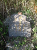 Tombstone of  (CHEN2) family at Taiwan, Taizhongxian, Houlixiang, Yuemeicun, Houli 1st public graveyard. The tombstone-ID is 28675; xWAxAZmAܧAZĤ@ӡAmӸOC