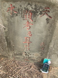 Tombstone of Y (YAN2) family at Taiwan, Jiayixian, Minxiong, near Highway 1Taiwan. The tombstone-ID is 3871; xWAŸqAAx1uAYmӸOC