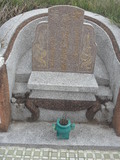 Tombstone of  (CHEN2) family at Taiwan, Zhanghuaxian, Xiushuixiang, Zengcuo, south of Highway 142. The tombstone-ID is 27403; xWAƿAqmAA142DnAmӸOC