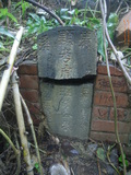 Tombstone of  (LI3) family at Taiwan, Taibeishi, Daanqu, Daan 9th and Guting 10th public graveyard. The tombstone-ID is 28530; xWAx_AjwϡAjwϲĤEөMjFϲĤQӡAmӸOC