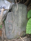 Tombstone of x (HONG2) family at Taiwan, Taibeishi, Daanqu, Daan 9th and Guting 10th public graveyard. The tombstone-ID is 28605; xWAx_AjwϡAjwϲĤEөMjFϲĤQӡAxmӸOC