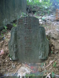 Tombstone of  (LI3) family at Taiwan, Taibeishi, Daanqu, Daan 9th and Guting 10th public graveyard. The tombstone-ID is 28520; xWAx_AjwϡAjwϲĤEөMjFϲĤQӡAmӸOC