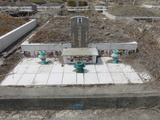 Tombstone of  (CHEN2) family at Taiwan, Zhanghuaxian, Tianzhongzhen, Tianzhong 7th public graveyard with linguta. The tombstone-ID is 29590; xWAƿAФAФĤCӤFAmӸOC