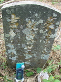 Tombstone of  (GAO1) family at Taiwan, Jiayixian, Alishanxiang, Laiji, located between settling 1 and 2, not visible from the road. The tombstone-ID is 4289; xWAŸqAsmAӦNAbĤ@MĤGӧAqWOݤAmӸOC