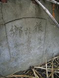 Tombstone of  (CAI4) family at Taiwan, Gaoxiongxian, Yonganxiang, Baoningcun, west of highway. The tombstone-ID is 6643; xWAAæwmAOAx17AmӸOC