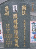 Tombstone of  (YE4) family at Taiwan, Gaoxiongxian, Linyuanxiang, north of village. The tombstone-ID is 7273; xWAALmAm_AmӸOC