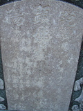 Tombstone of c (LU2) family at Taiwan, Tainanxian, Baoanxiang, Baoancun, Erhang-Dajia, among fish ponds. The tombstone-ID is 2086; xWAxnAwmAOwAG-jҡAy󳽦AcmӸOC