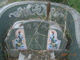 Tombstone of Ĭ (SU1) family at Taiwan, Tainanxian, Jiangjunxiang, both sides of highway 17. The tombstone-ID is 7496; xWAxnANxmAٹD17ǡAĬmӸOC