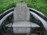 Tombstone of B (LIU2) family at Taiwan, Miaolixian, Touwu, Mingde water reservoir. The tombstone-ID is 13055; xWA]߿AYζmAwwABmӸOC