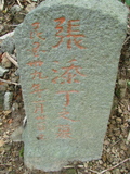Tombstone of i (ZHANG1) family at Taiwan, Taibeishi, Fude Gongmu. The tombstone-ID is 2023; xWAx_AּwӡAimӸOC